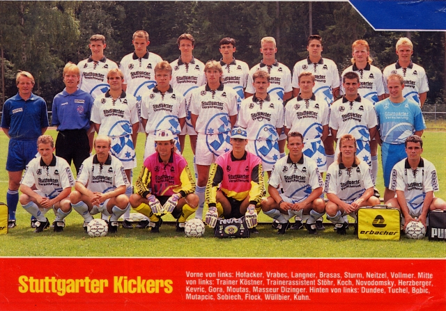  Kickers FC back in 1993 They didn't just have aligning stripes their 